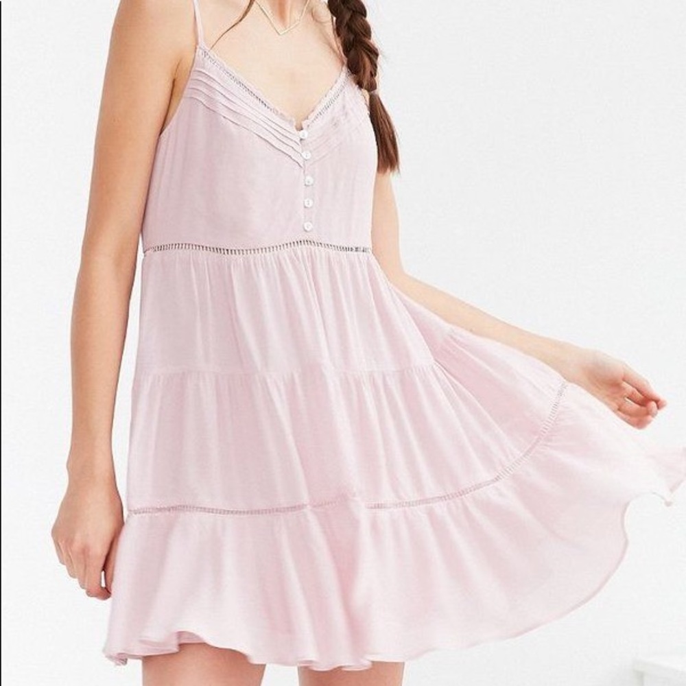 Urban Outfitters Kimchi Blue Cami Dress W Tie Back
